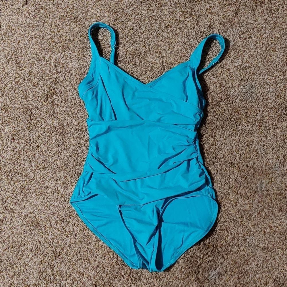 Calvin Klein Blue Size 4 Swimsuit